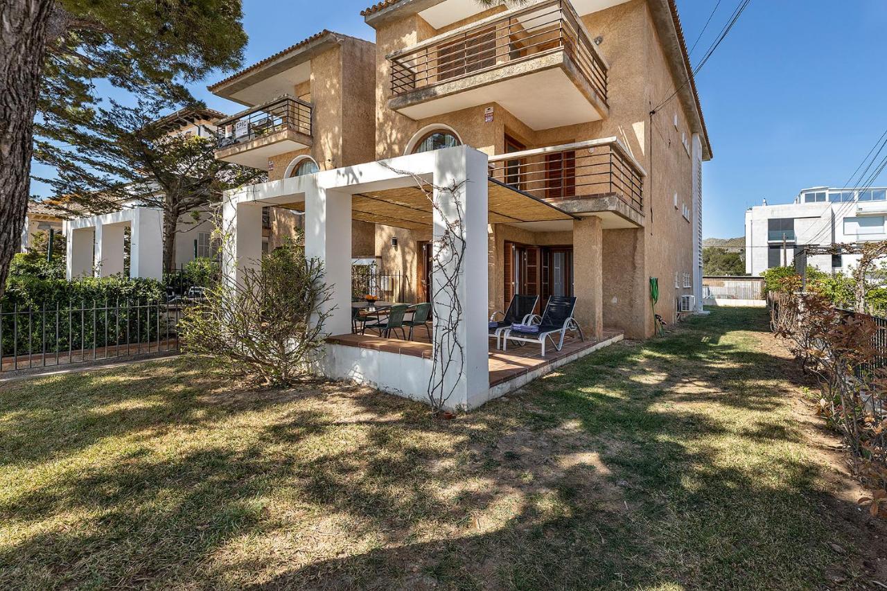 La Gola Apartment, First-Line Beachfront, Newly Refurbished Puerto Pollensa Exterior foto